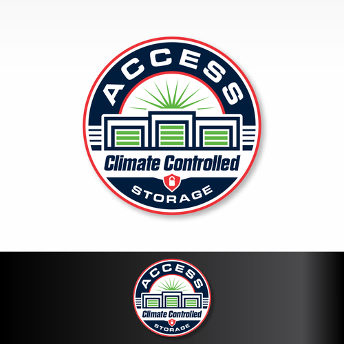 Storage logo with the title 'Access Climate Controlled Storage'