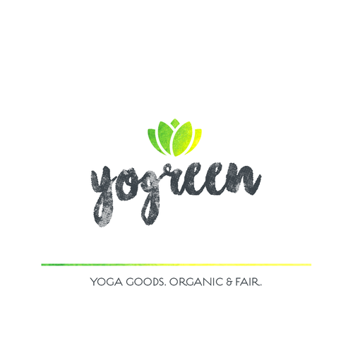 Yoga brand with the title 'yogreen'