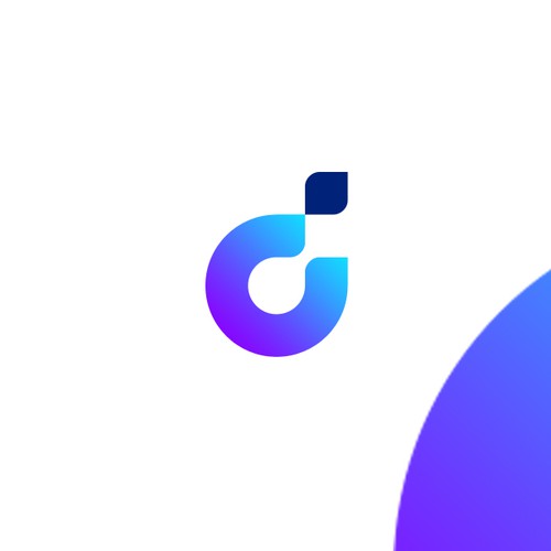 O design with the title 'Letter O and D (logo for sale)'