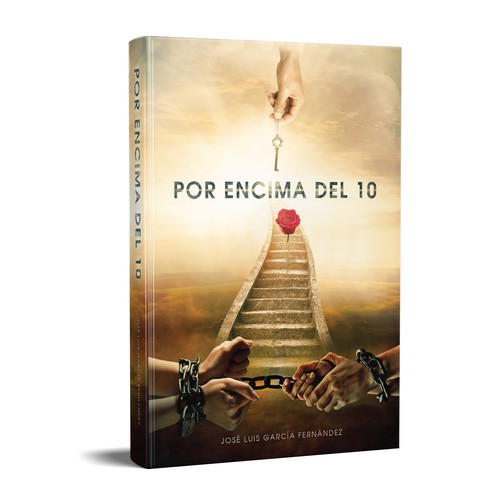 Stair design with the title 'Por Encima del 10'