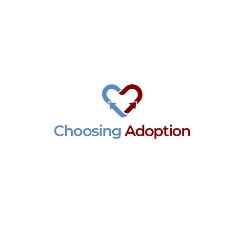 Adoption logo with the title 'Logo Adoption-based Organization'