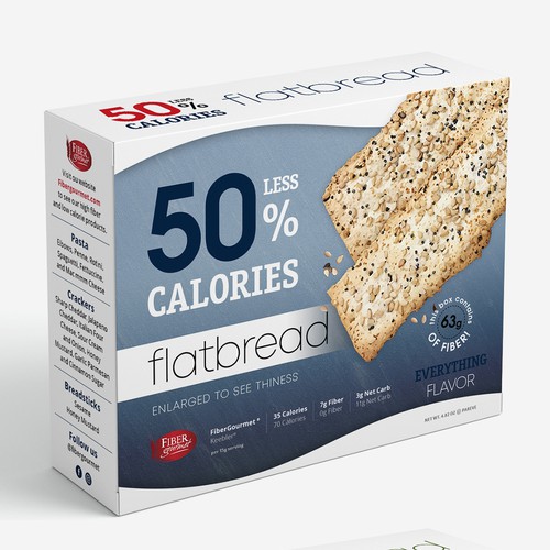 Bread packaging with the title 'Packadge design'