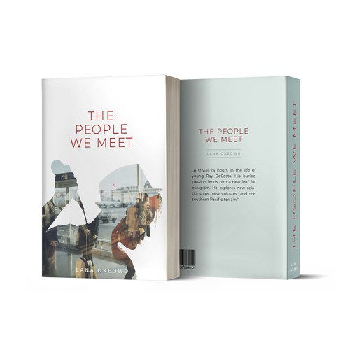 Airport design with the title 'Music and travelling'