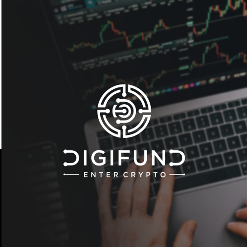 Bitcoin brand with the title 'Digifund Enter Crypto'