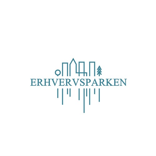 Modern logo with the title 'City architecture logo'