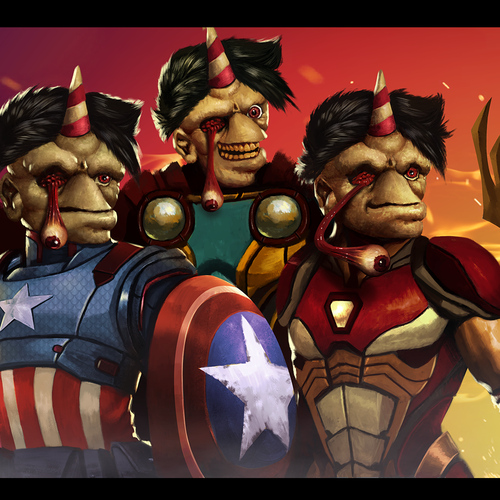 Concept website with the title 'Banner Web'