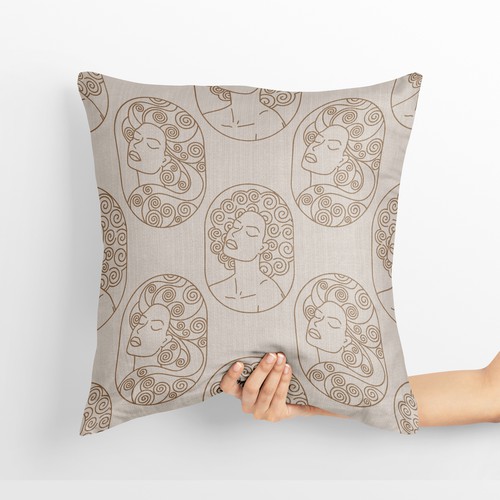 Textile design with the title 'Textile Design Pattern'