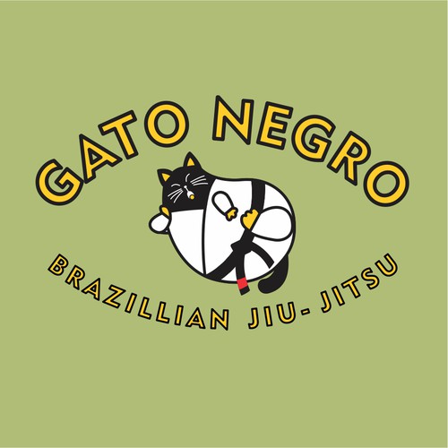 Karate logo with the title 'Brazilian Jiu-jitsu'