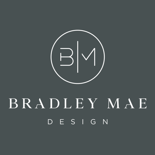 Home logo with the title 'Bradley Mae'
