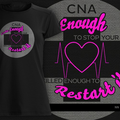 Nursery design with the title 'T-Shirt Design for Nursery'