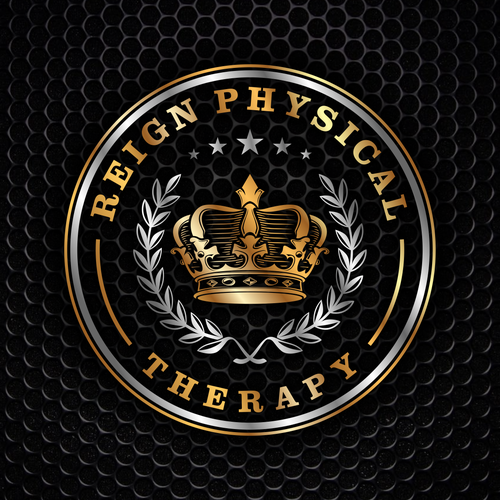 King brand with the title 'Laurel Wreath Crown Luxury logo emblem with star'