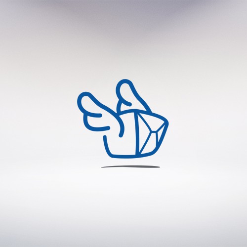 Amazon logo with the title 'Eye-catching Logo Design '