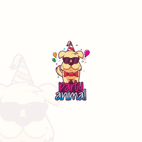 Party logo with the title 'Party Animal'