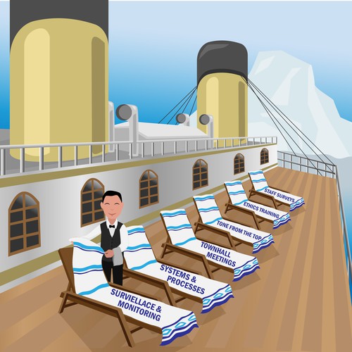 Ship artwork with the title 'crew ship'