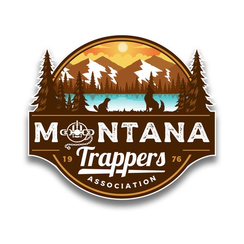 Outdoor brand with the title 'Montana Trappers Association'