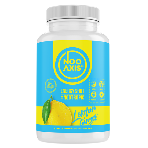 Supplement label with the title 'NooAxis'