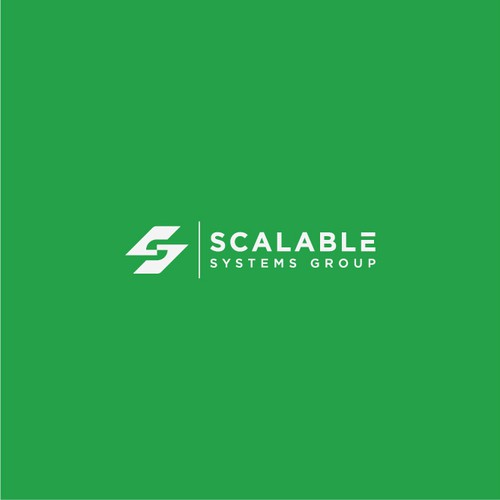 Sustainable design with the title 'SCALABLE SYSTEMS GROUP LOGO'