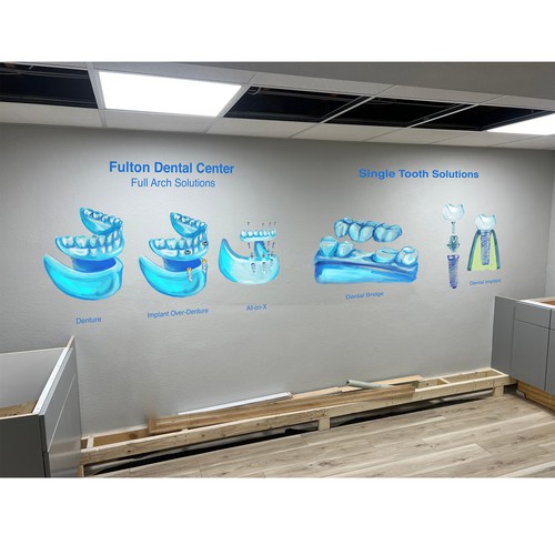 Mural artwork with the title 'Mural Design'