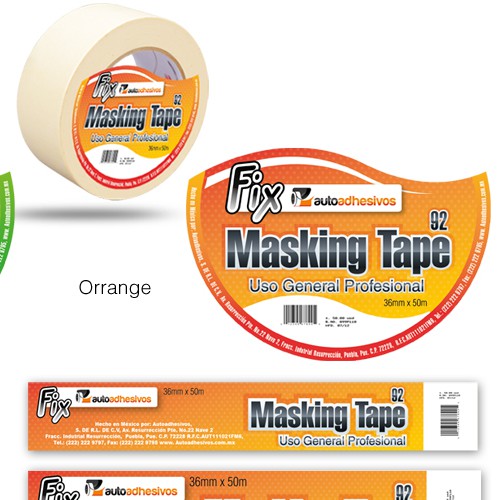 Product packaging with the title 'FIX needs a new print or packaging design'