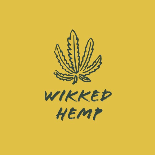 Folk design with the title 'Wikked Hemp 2'