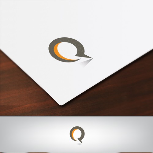 Q logo with the title 'Q Logo'