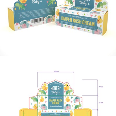 PRODUCT PACKAGING FOR HONEST BABY