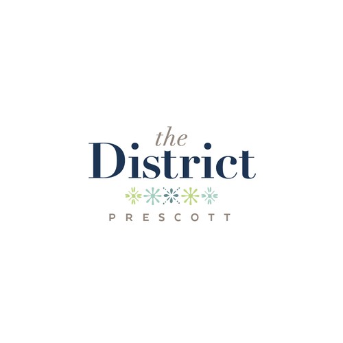 Serif logo with the title 'Logo for development on historic property.'