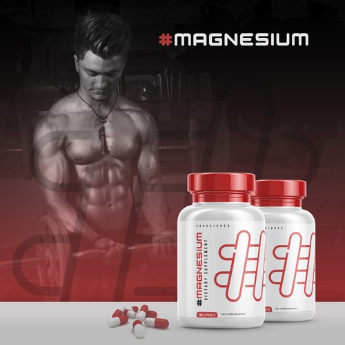 Label packaging with the title 'MAGNESIUM'