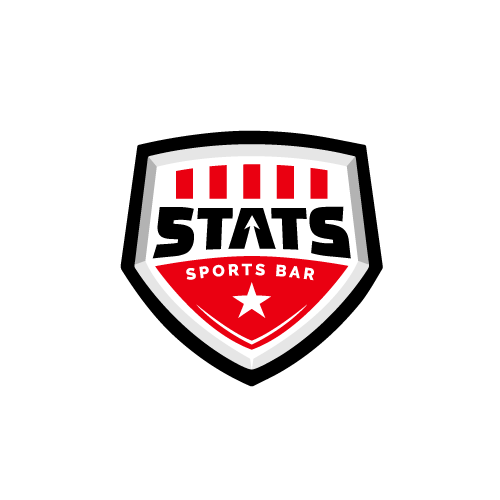 新标志，标题为“Stats Sports Bar”