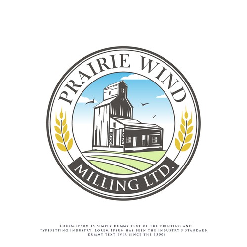 Wheat logo with the title 'Prairie Wind Milling Ltd.'