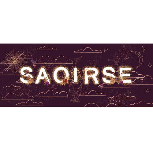 Name design with the title 'Playful kid's name illustration'