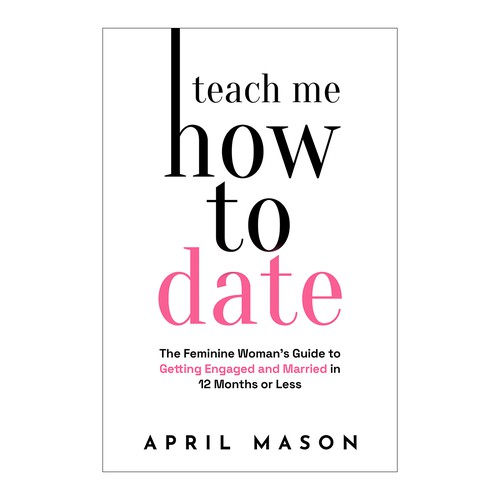 Marriage design with the title 'Women's dating guide'