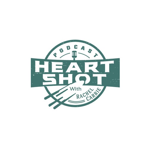 Podcast brand with the title 'Heart shot'