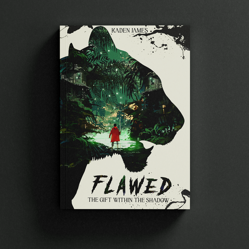 Young adult book cover with the title 'Fantasy Book cover design'