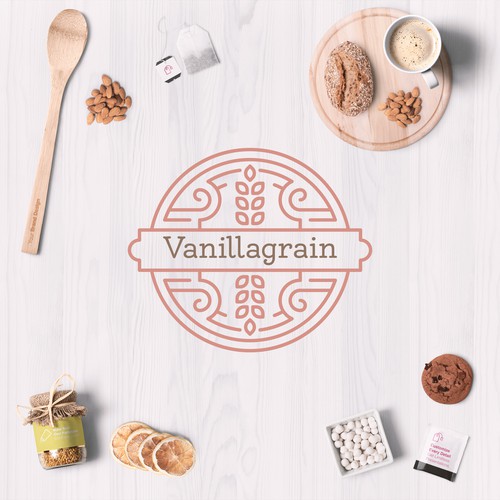 Bakery logo with the title 'Fun logo for a bakery'