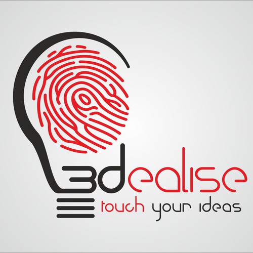 Neat logo with the title 'Neat logo for a 3D print startup.'