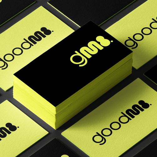 Card logo with the title 'GOODM8'