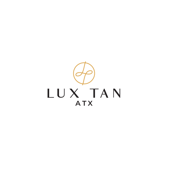 Thin logo with the title 'Lux Tan'
