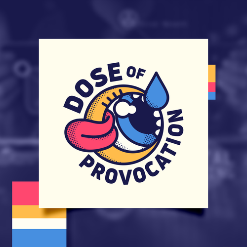 Crazy design with the title 'Provocative Logo'