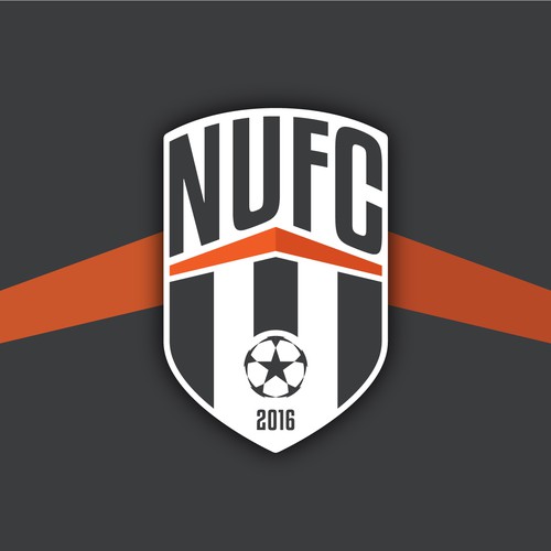 North logo with the title 'Modern Youth Soccer Club Logo'