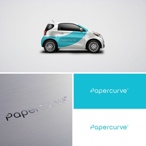 Document logo with the title 'Logo Design for Papercurve'