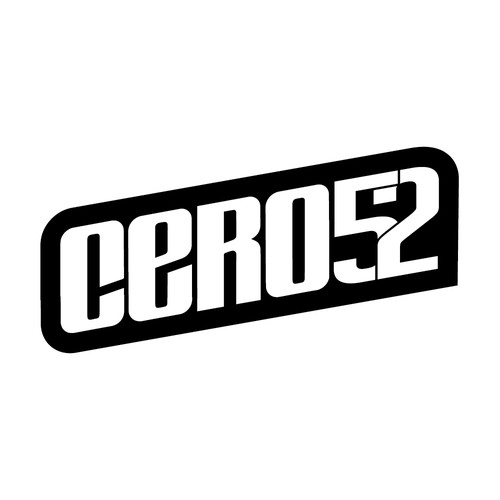 Number 5 logo with the title 'Cero52 - Logo Design'