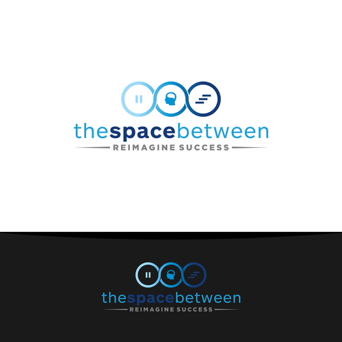 Infinity brand with the title 'logo design forthe space between'