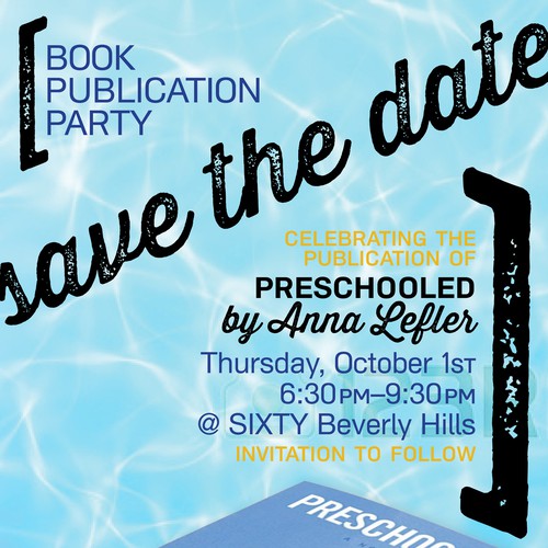 Save the date design with the title 'Save the Date '
