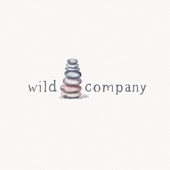 Rock design with the title 'Wild co.'