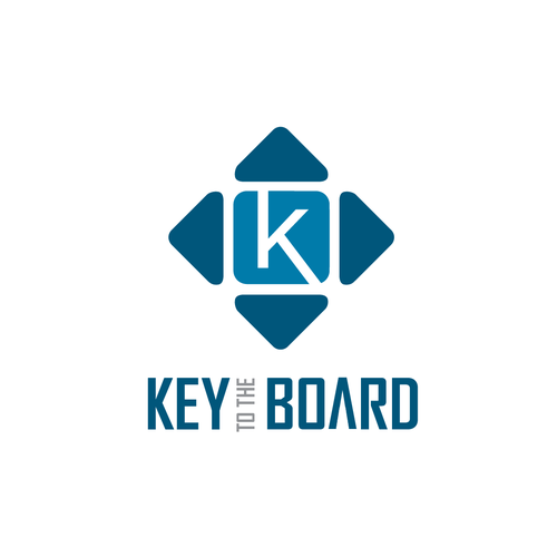 Keyboard design with the title 'Key To The Board - Stylistic Custom Keyboard'