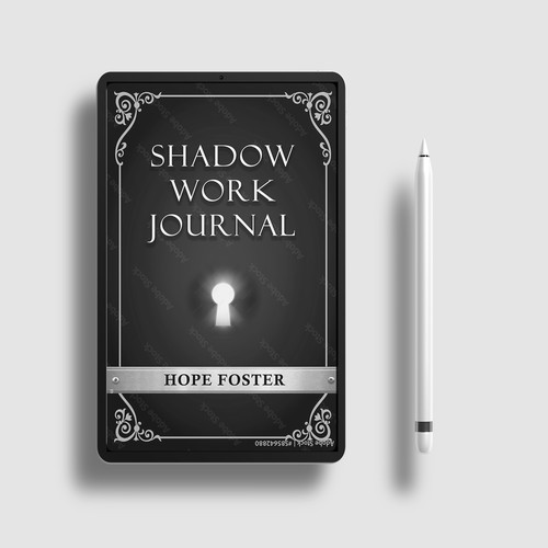 Journal design with the title 'Shadow Work Journal'