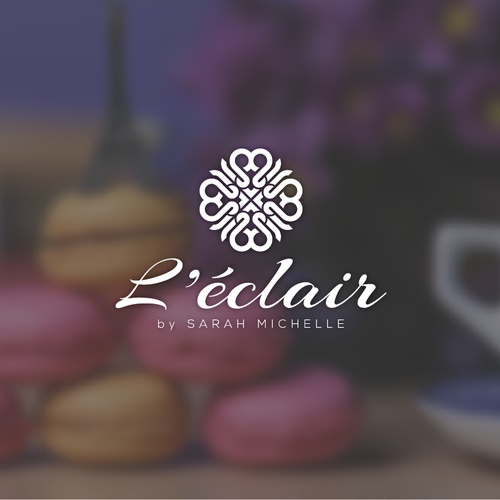 Patisserie logo with the title 'Logo for L'Éclair'