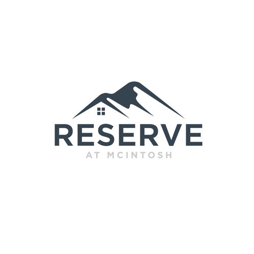 Residence logo with the title 'Real Estate Logo Concept'