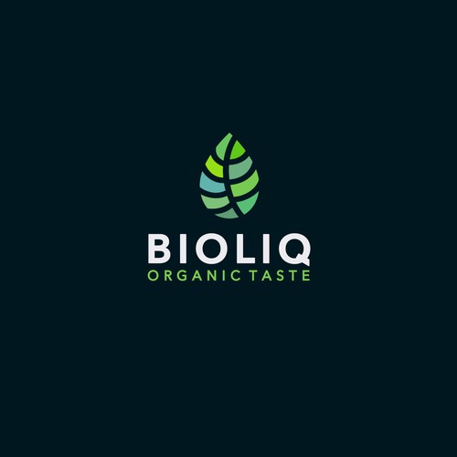 Liquid design with the title '«Bioliq» logo'